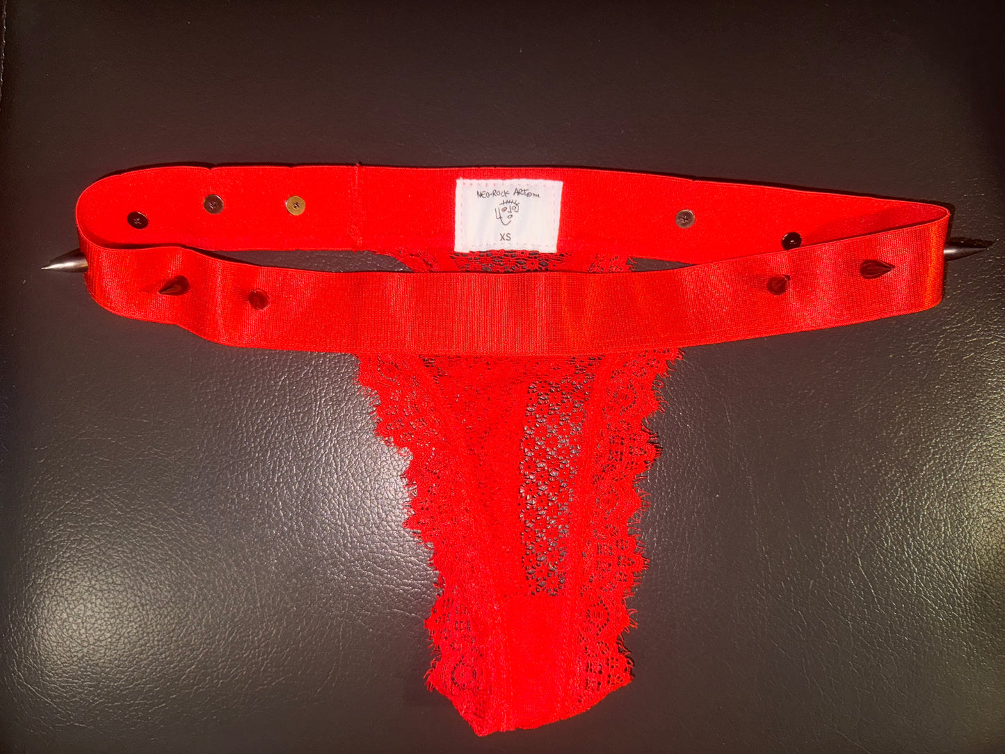 Neo-Rock Art Inc.©️™️ Extra Small & Small Spike Thong