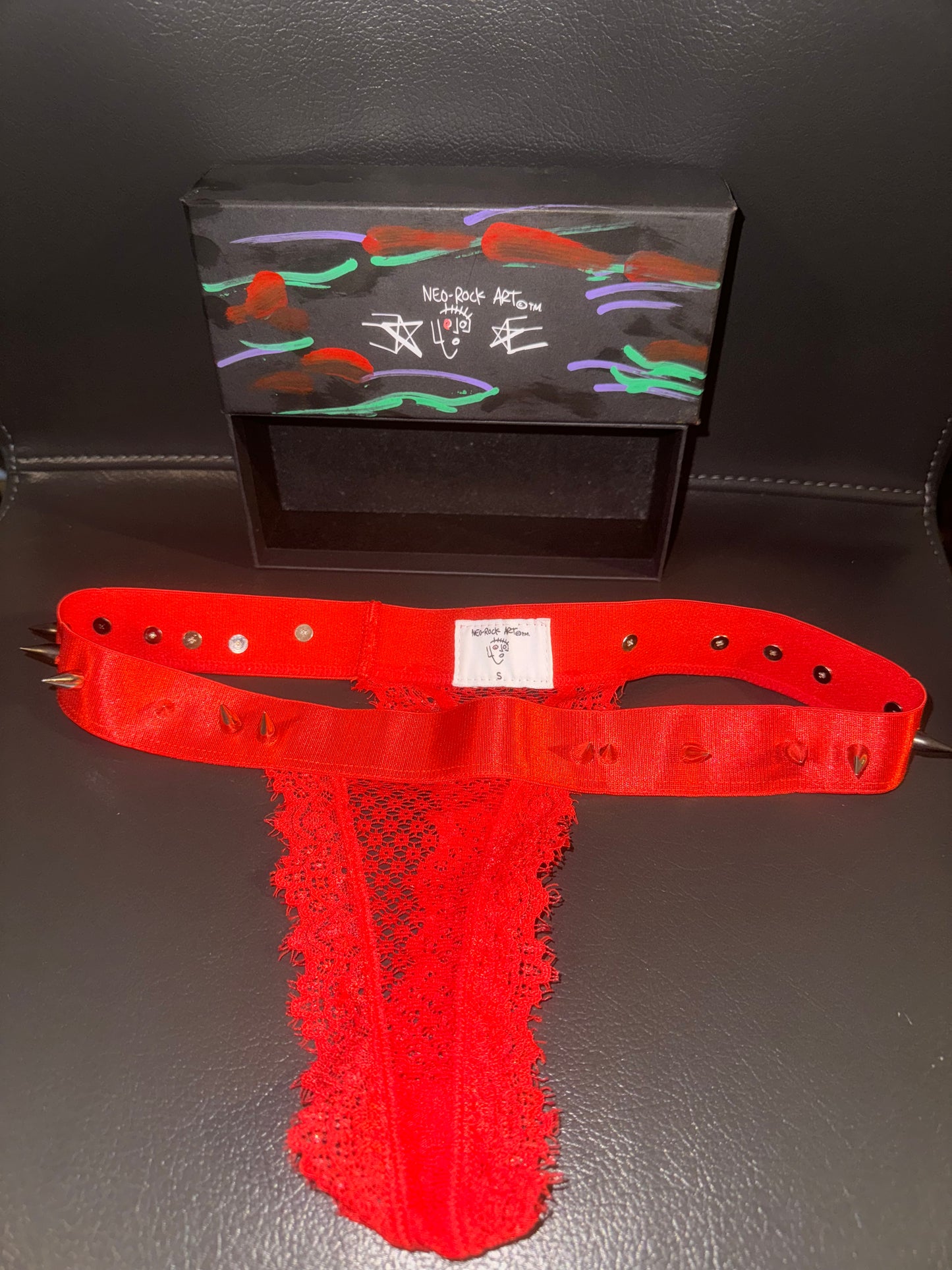Neo-Rock Art Inc.©️™️ Extra Small & Small Spike Thong