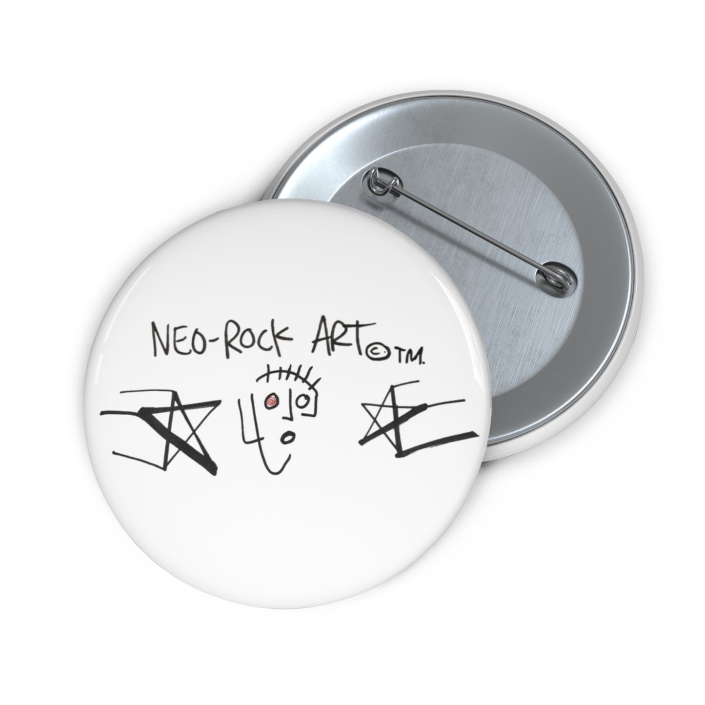 Neo-Rock Art Inc.©️™️ Pin Buttons