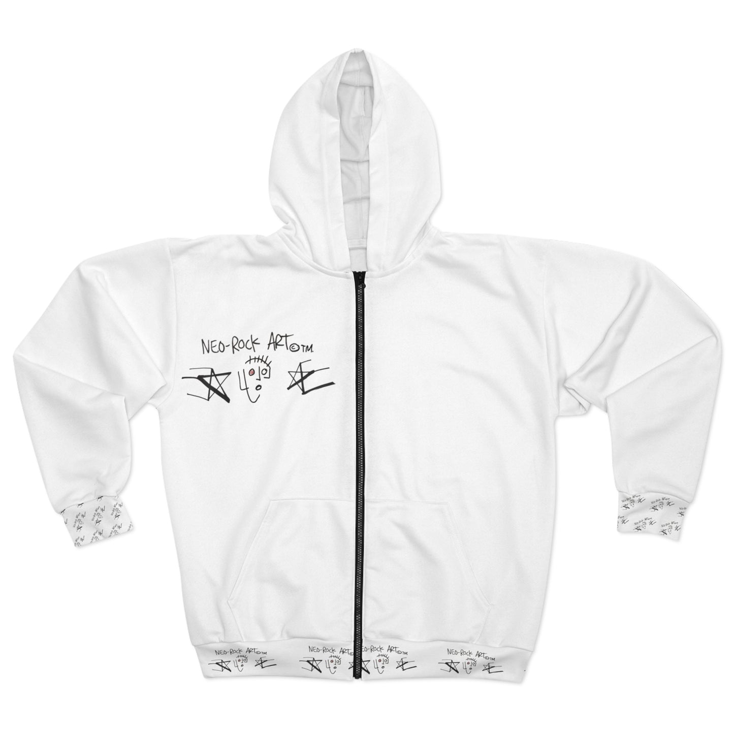 Neo-Rock Art Inc.©️™️ Unisex Zip-up Hoodie