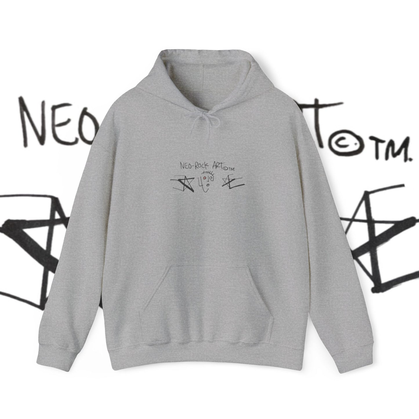 Neo-Rock Art Inc.©️™️ Unisex Heavy Hooded Hoodie