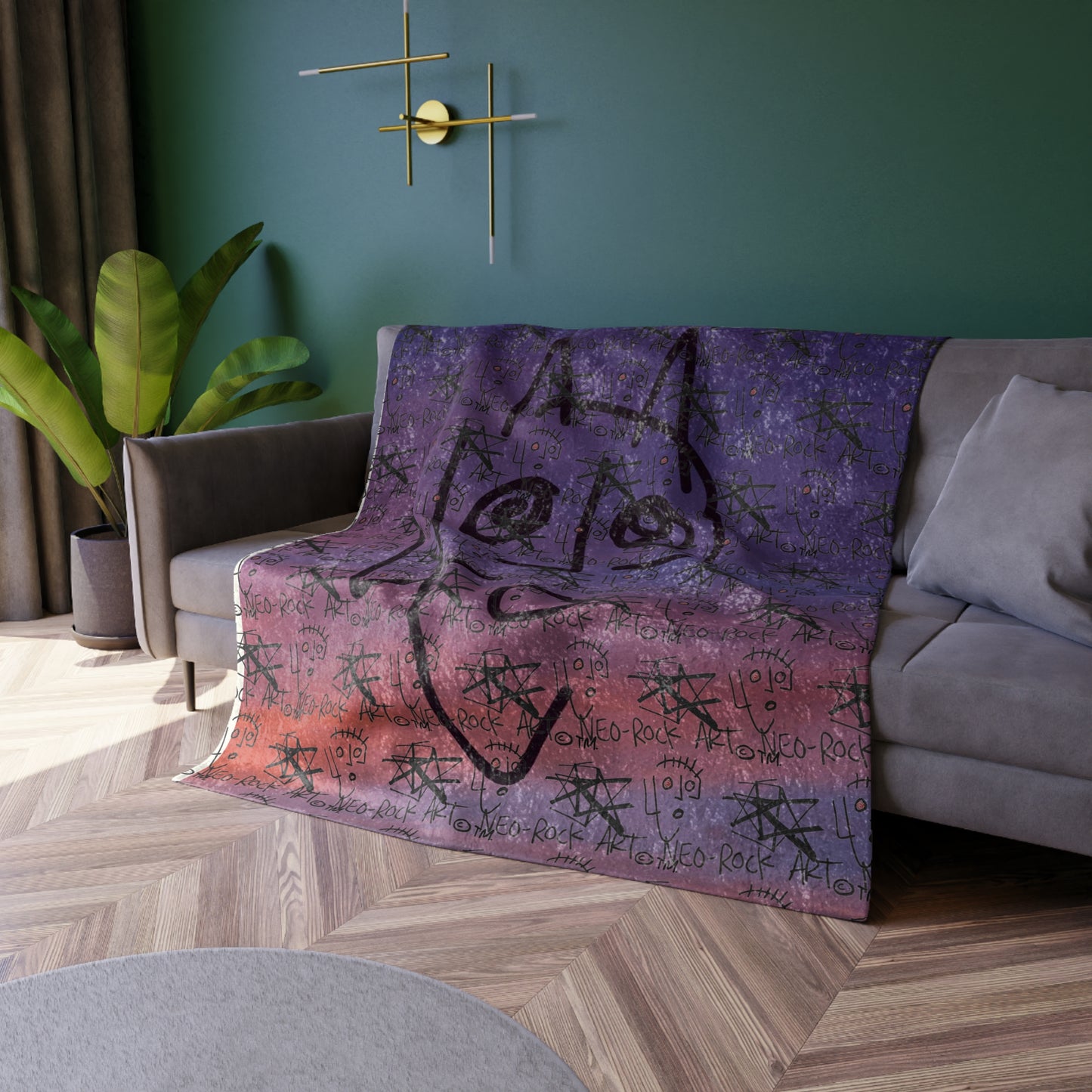 Neo-Rock Art Inc.©️™️ Velvet like Blanket