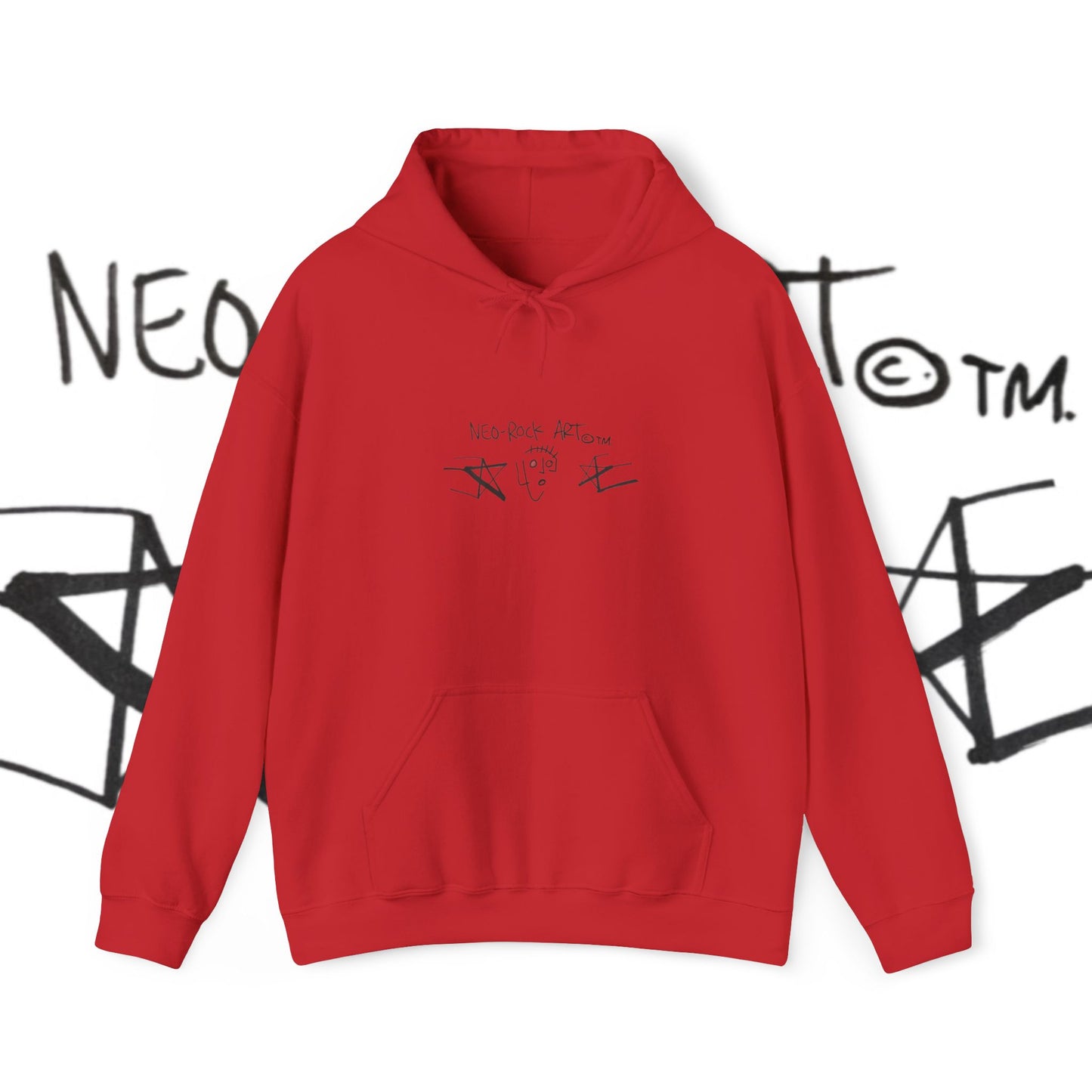 Neo-Rock Art Inc.©️™️ Unisex Heavy Hooded Hoodie