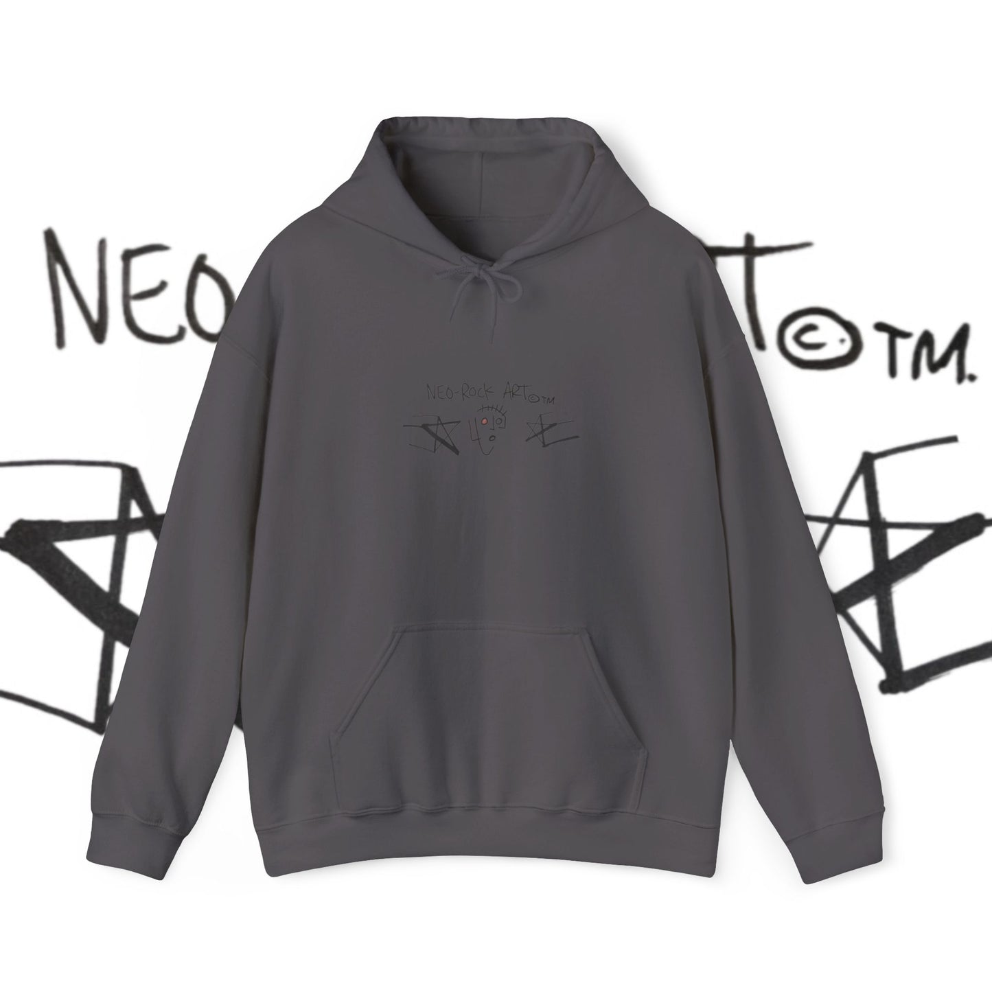 Neo-Rock Art Inc.©️™️ Unisex Heavy Hooded Hoodie