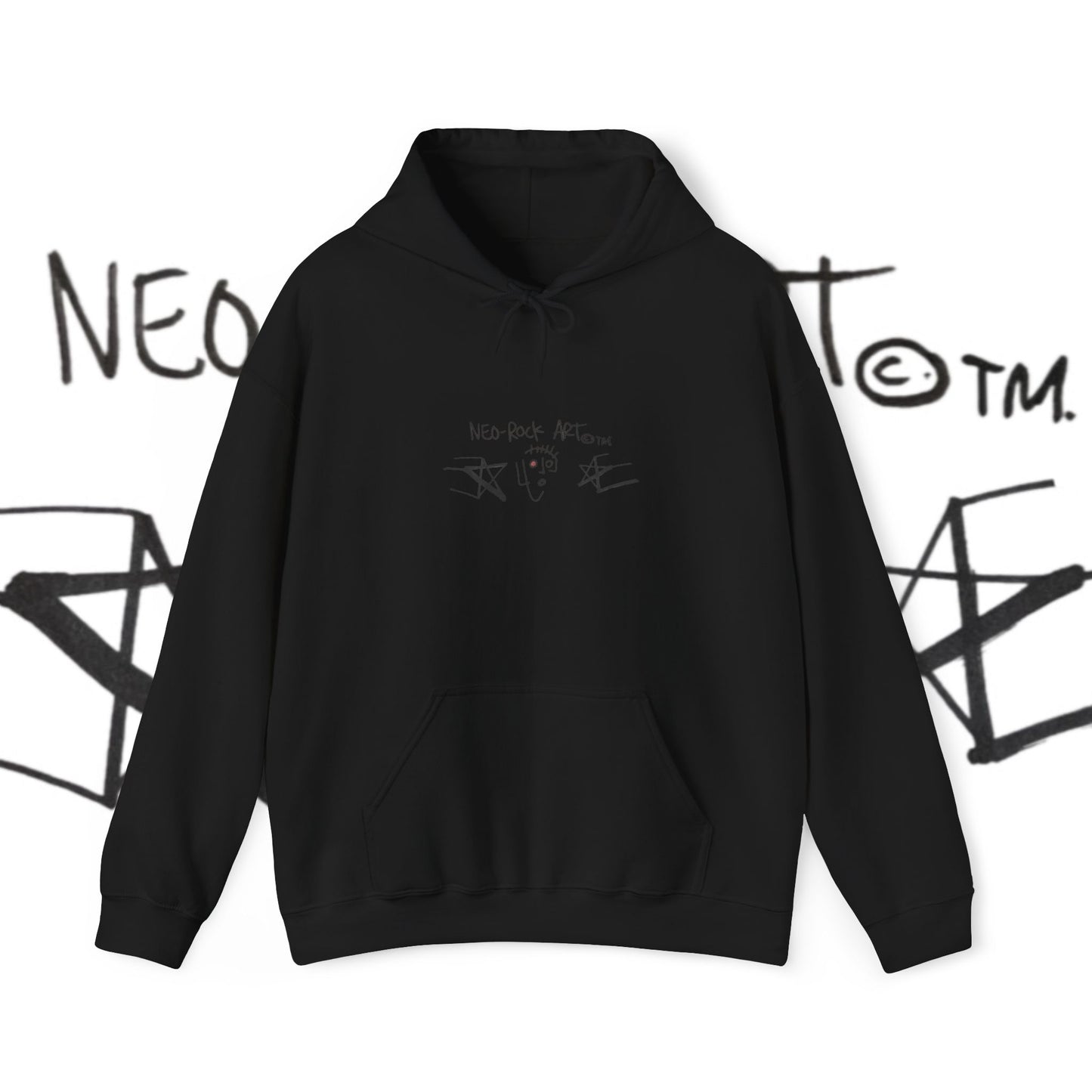 Neo-Rock Art Inc.©️™️ Unisex Heavy Hooded Hoodie