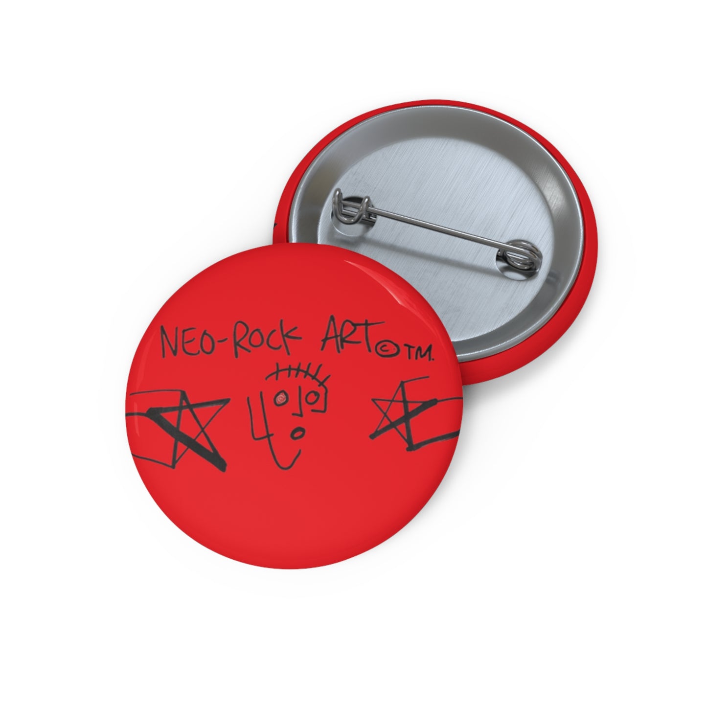 Neo-Rock Art Inc.©️™️ Pin Buttons