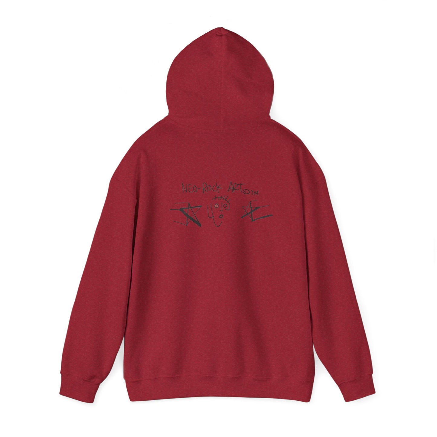 Neo-Rock Art ©️™️ Inc. Unisex Heavy Blend™ Hoodie Graft 1