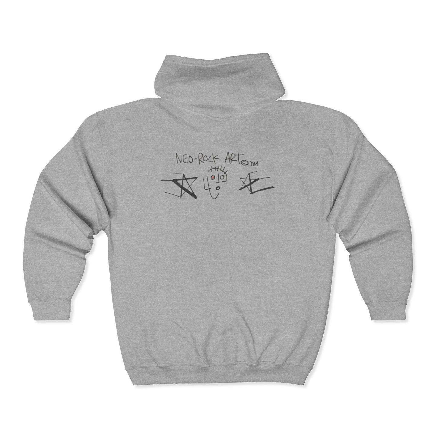 Neo-Rock Art Inc. Zip-Up Hoodie