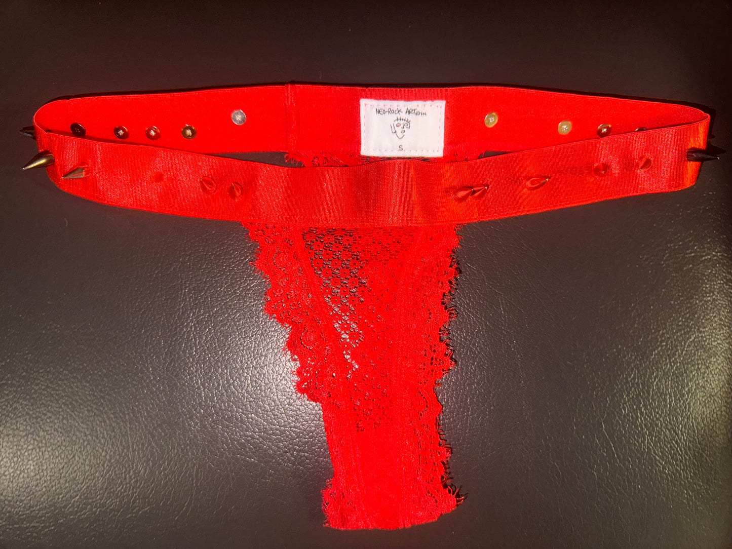 Neo-Rock Art Inc.©️™️ Extra Small & Small Spike Thong
