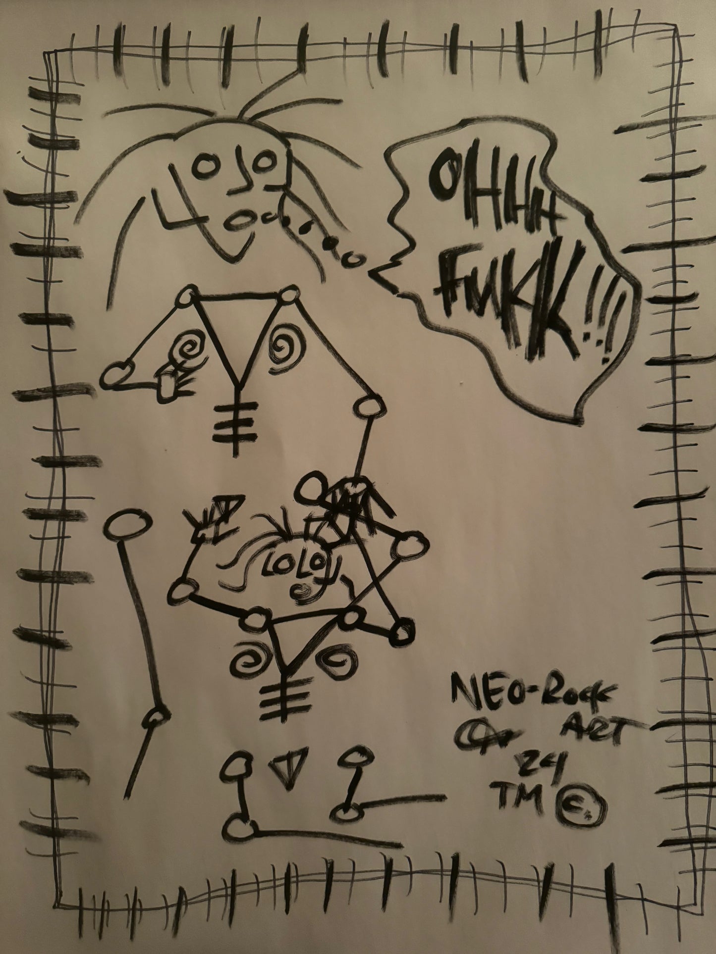 “Oh f”