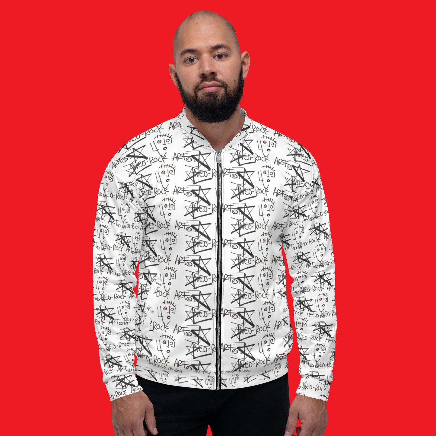 Neo-Rock Art Inc.©️™️ Unisex Bomber Jacket
