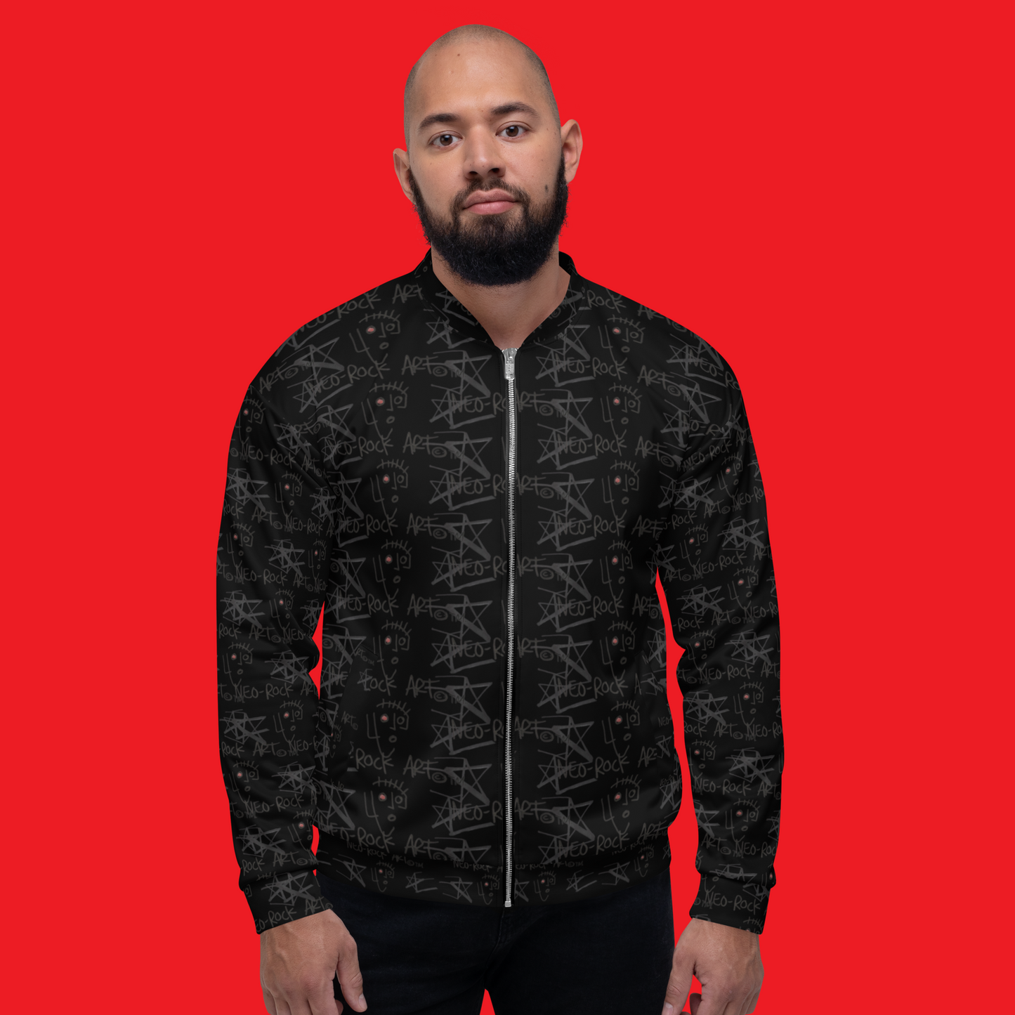 Neo-Rock Art Inc.©️™️ Unisex Bomber Jacket