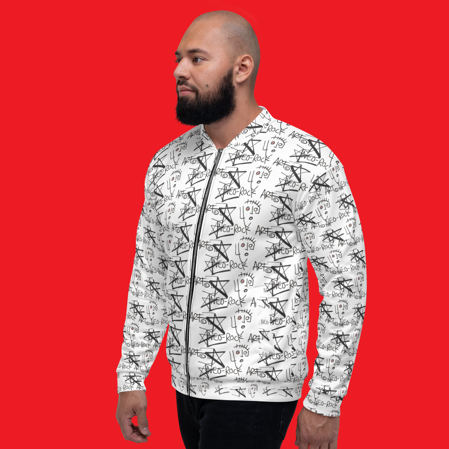 Neo-Rock Art Inc.©️™️ Unisex Bomber Jacket
