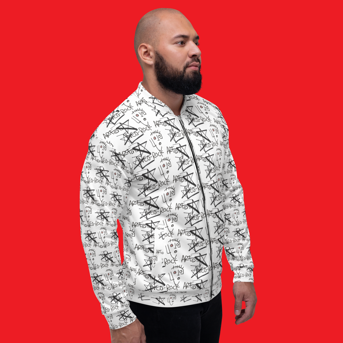 Neo-Rock Art Inc.©️™️ Unisex Bomber Jacket