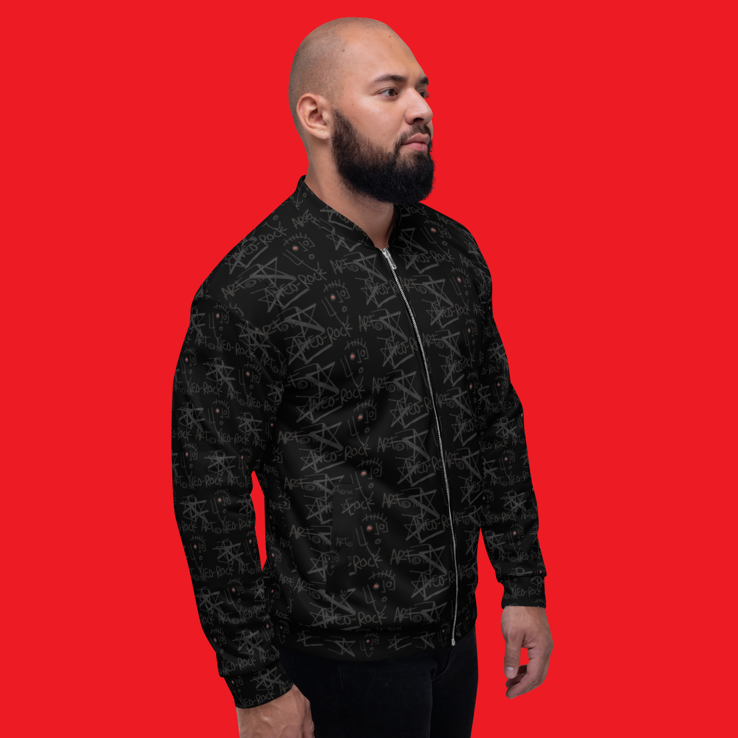Neo-Rock Art Inc.©️™️ Unisex Bomber Jacket