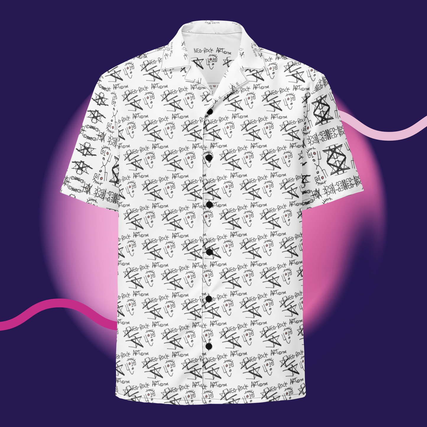 Neo-Rock Art Inc.©️™️ Unisex button shirt