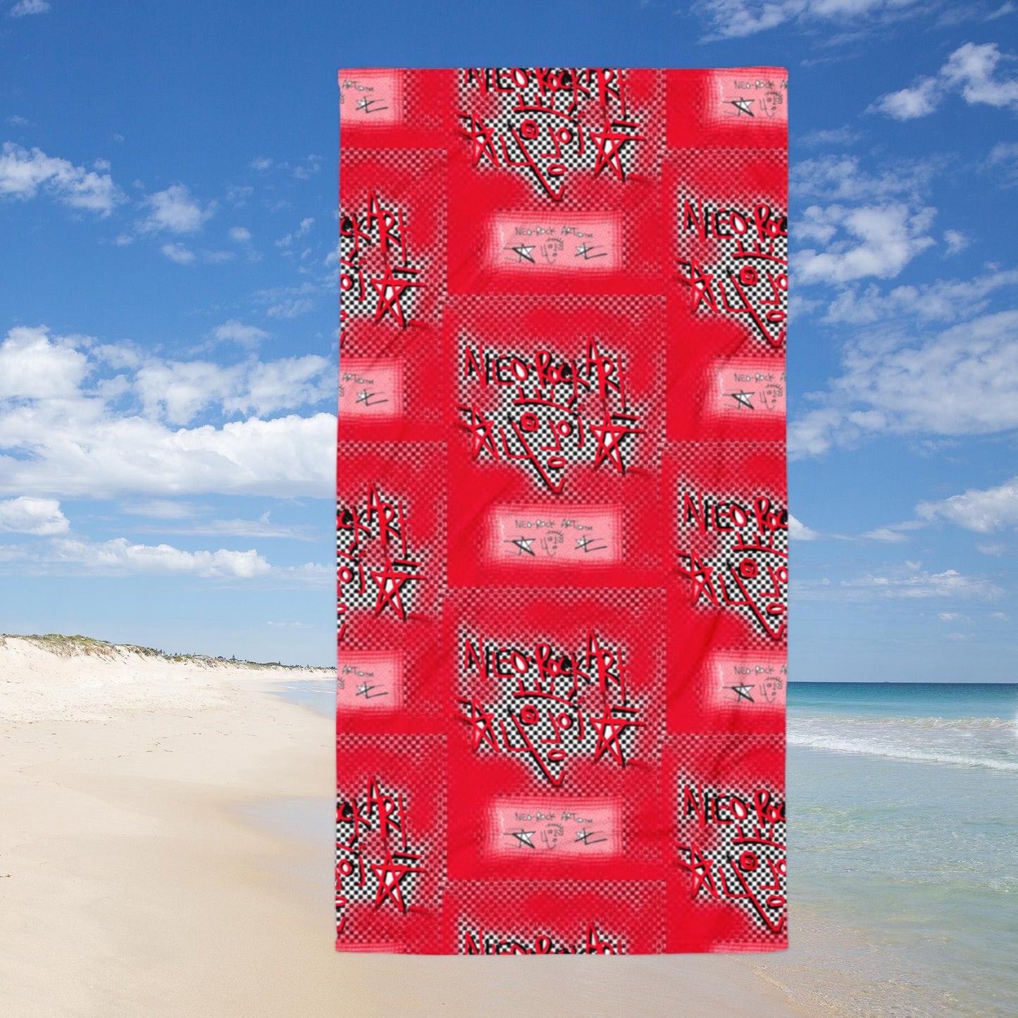 Neo-Rock Art Inc.©️™️ Towel