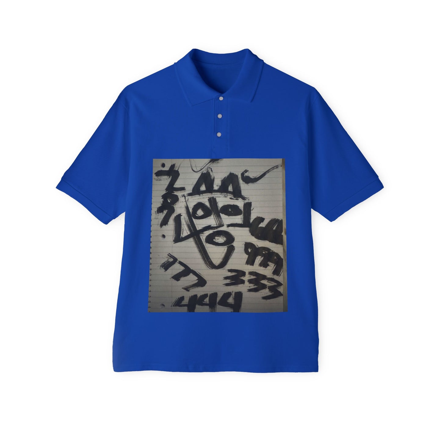 Abstract Neo-Rock Art Inc.Square Polo