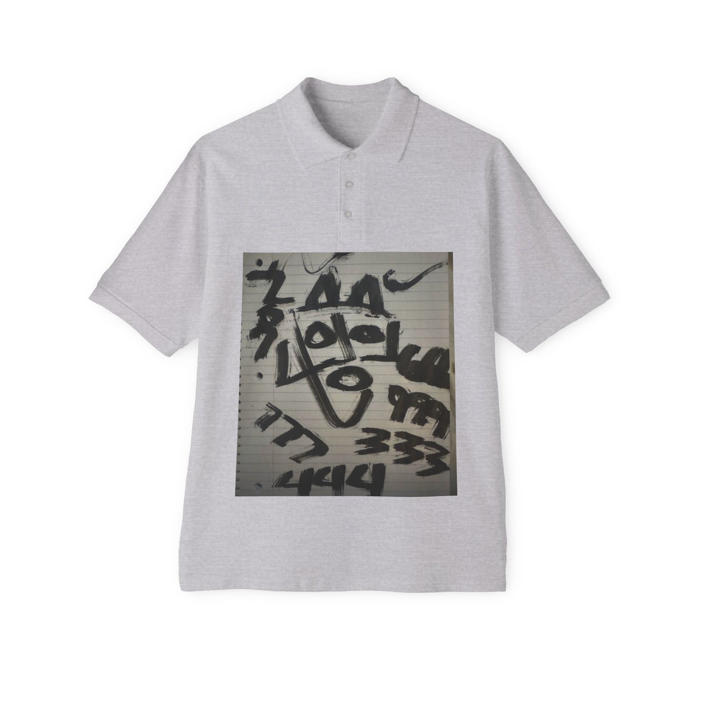 Abstract Neo-Rock Art Inc.Square Polo