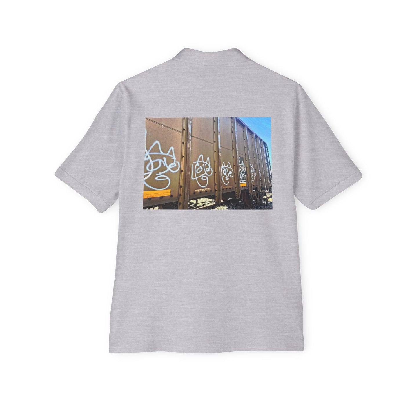 Abstract Neo-Rock Art Inc.Square Polo