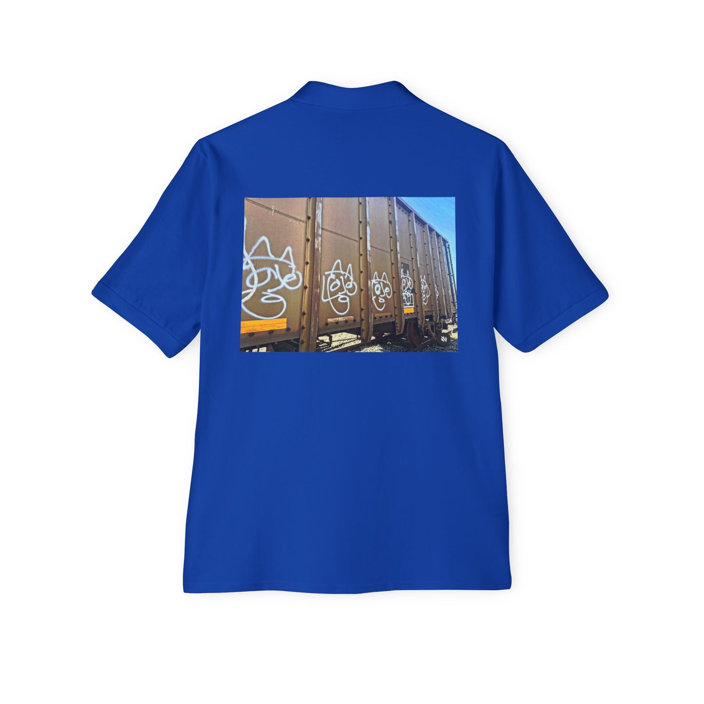 Abstract Neo-Rock Art Inc.Square Polo