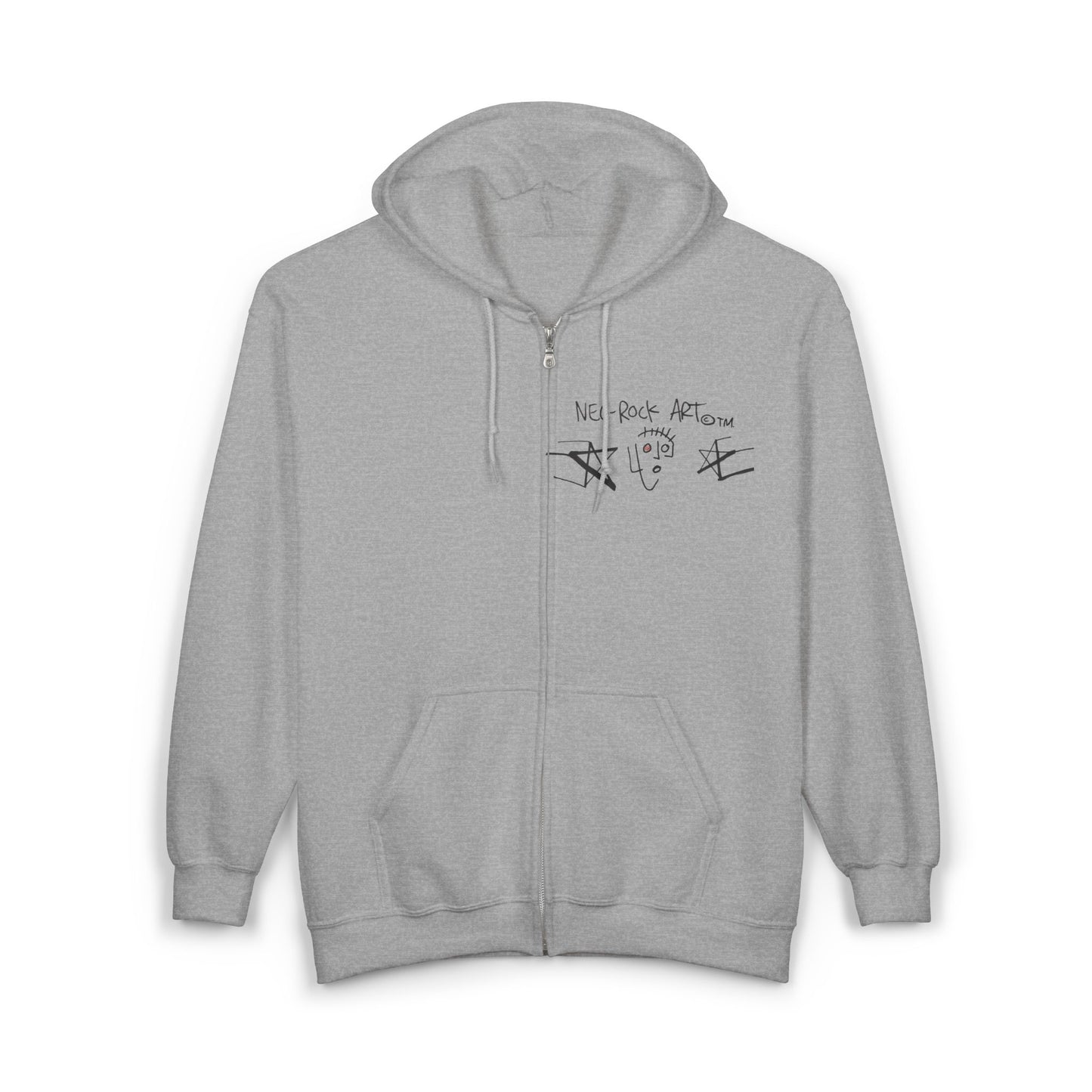 Neo-Rock Art Inc. Zip-Up Hoodie